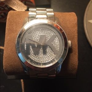 Authentic Michael Kors ‘boyfriend ‘ watch.